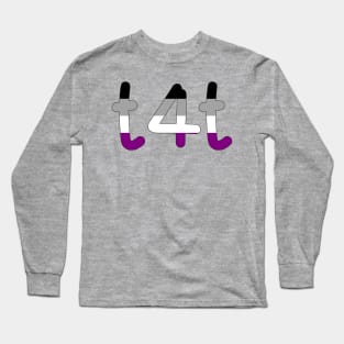 t4t (Ace Pride Colors) Long Sleeve T-Shirt